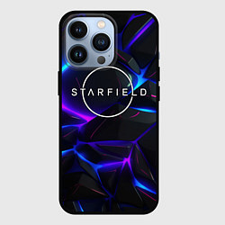 Чехол для iPhone 13 Pro Starfield game logo, цвет: 3D-черный