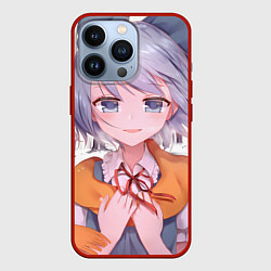 Чехол для iPhone 13 Pro Touhou Project Cirno Тируно 9, цвет: 3D-красный