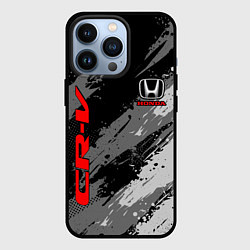Чехол для iPhone 13 Pro Honda cr-v - Монохром, цвет: 3D-черный