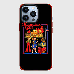 Чехол для iPhone 13 Pro Игра со спичками - клуб пироманов, цвет: 3D-красный