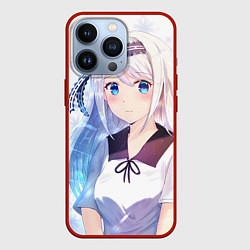 Чехол для iPhone 13 Pro Kaguya-sama wa Kokurasetai Кей Широгане, цвет: 3D-красный