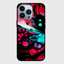 Чехол для iPhone 13 Pro Пигмент, цвет: 3D-черный