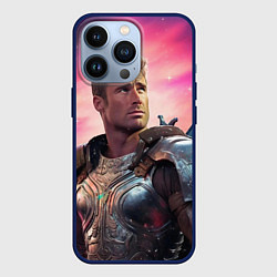 Чехол для iPhone 13 Pro William Glen Harold Herrington, цвет: 3D-тёмно-синий