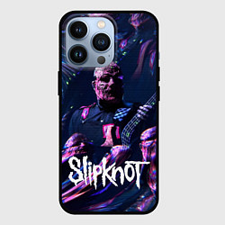 Чехол для iPhone 13 Pro Slipknot: guitar, цвет: 3D-черный