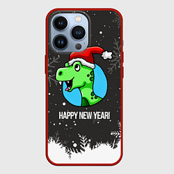 Чехол для iPhone 13 Pro Happy new year 2024, цвет: 3D-красный