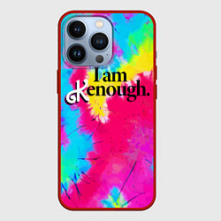Чехол для iPhone 13 Pro I am kenough - meme, цвет: 3D-красный