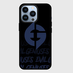 Чехол для iPhone 13 Pro Evil geniuses style, цвет: 3D-черный