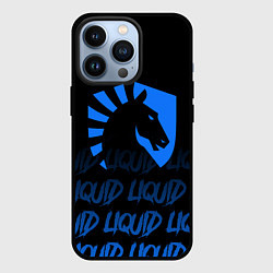Чехол для iPhone 13 Pro Team Liquid style, цвет: 3D-черный