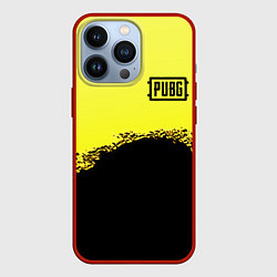 Чехол для iPhone 13 Pro PUBG online, цвет: 3D-красный