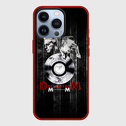 Чехол для iPhone 13 Pro Depeche Mode - Memento Mori collage vinyl, цвет: 3D-красный