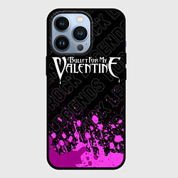 Чехол iPhone 13 Pro Bullet For My Valentine rock legends посередине