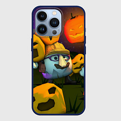 Чехол для iPhone 13 Pro Гарибальди Хэллоуин, цвет: 3D-тёмно-синий