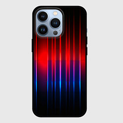 Чехол для iPhone 13 Pro Неоновый узор неоновая шкала, цвет: 3D-черный