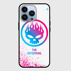 Чехол для iPhone 13 Pro The Offspring neon gradient style, цвет: 3D-черный