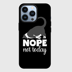 Чехол для iPhone 13 Pro Nope not today, цвет: 3D-черный