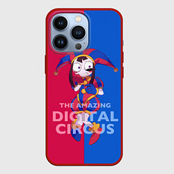 Чехол для iPhone 13 Pro Помни в ужасе The amazing digital circus, цвет: 3D-красный