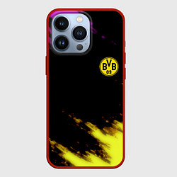 Чехол для iPhone 13 Pro Borussia Dortmund sport, цвет: 3D-красный
