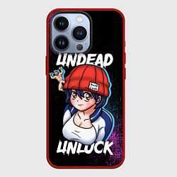 Чехол для iPhone 13 Pro Undead Unluck - Characters, цвет: 3D-красный