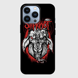 Чехол для iPhone 13 Pro Slipknot - козёл, цвет: 3D-черный