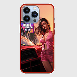 Чехол iPhone 13 Pro GTA 6 girl vice city