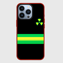 Чехол для iPhone 13 Pro Stalker game, цвет: 3D-красный