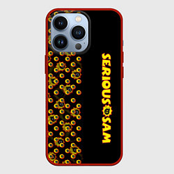 Чехол iPhone 13 Pro Serious Sam pattern game