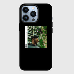 Чехол для iPhone 13 Pro Куок - Джангл, цвет: 3D-черный
