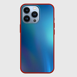 Чехол для iPhone 13 Pro Легкая голография, цвет: 3D-красный