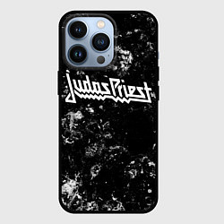 Чехол для iPhone 13 Pro Judas Priest black ice, цвет: 3D-черный