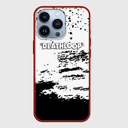 Чехол для iPhone 13 Pro Deathloop чёрные краски, цвет: 3D-красный