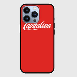 Чехол для iPhone 13 Pro Enjoy capitalism, цвет: 3D-черный