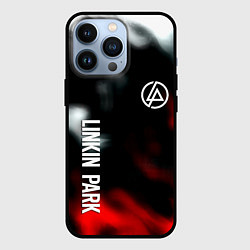 Чехол для iPhone 13 Pro Linkin park flame, цвет: 3D-черный