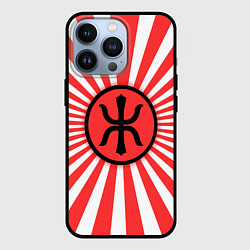 Чехол для iPhone 13 Pro Red Alert: Империя Восходящего Солнца, цвет: 3D-черный
