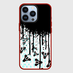 Чехол для iPhone 13 Pro Destiny pattern game abstraction, цвет: 3D-красный