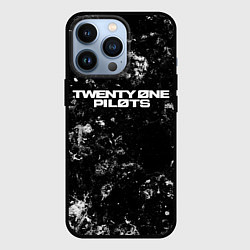 Чехол для iPhone 13 Pro Twenty One Pilots black ice, цвет: 3D-черный