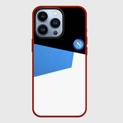 Чехол для iPhone 13 Pro Napoli sport geometry, цвет: 3D-красный