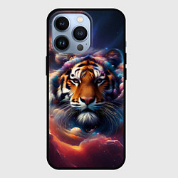 Чехол для iPhone 13 Pro Космический лев, цвет: 3D-черный