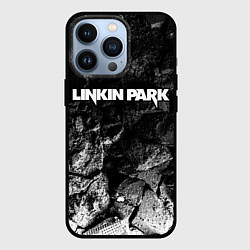 Чехол для iPhone 13 Pro Linkin Park black graphite, цвет: 3D-черный