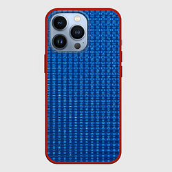Чехол для iPhone 13 Pro Графический эффект с меняющимся прямоугольником в, цвет: 3D-красный