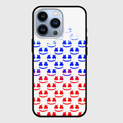 Чехол для iPhone 13 Pro Marshmello russia color, цвет: 3D-черный