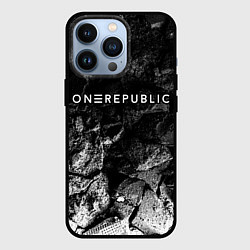 Чехол для iPhone 13 Pro OneRepublic black graphite, цвет: 3D-черный