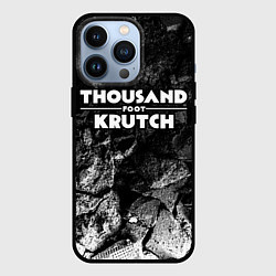 Чехол для iPhone 13 Pro Thousand Foot Krutch black graphite, цвет: 3D-черный