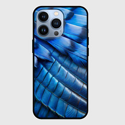 Чехол для iPhone 13 Pro Перья птицы сойка, цвет: 3D-черный