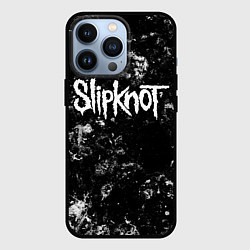 Чехол для iPhone 13 Pro Slipknot black ice, цвет: 3D-черный