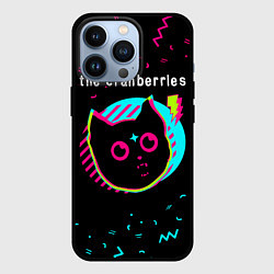 Чехол для iPhone 13 Pro The Cranberries - rock star cat, цвет: 3D-черный