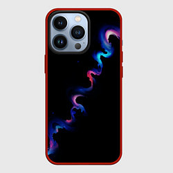 Чехол для iPhone 13 Pro Звёздный дым, цвет: 3D-красный
