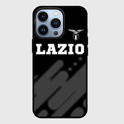 Чехол iPhone 13 Pro Lazio sport на темном фоне посередине