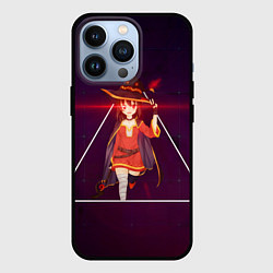 Чехол для iPhone 13 Pro Konosuba Мэгумин cute, цвет: 3D-черный