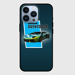 Чехол iPhone 13 Pro Спортивная машина Lamborghini Aventador