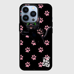 Чехол для iPhone 13 Pro Little kitty, цвет: 3D-черный